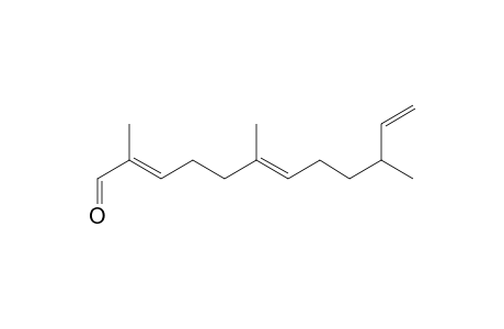 (E,E) 2,6,10-trimethyl-2,6,11-dodecatrienal