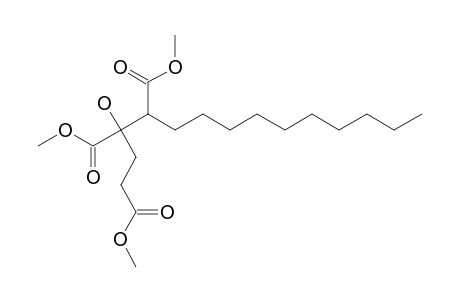 2-(2-CARBOXYETHYL)-3-DECYL-2-HYDROXY-SUCCINIC-ACID-TRIMETHYLESTER