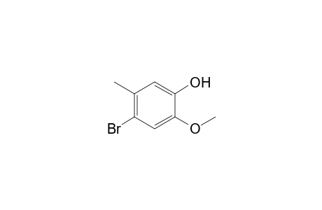 Phenol, 4-bromo-2-methoxy-5-methyl-