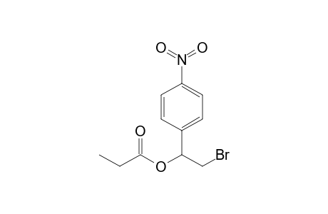 1-Propanoyloxy-2-bromo-1-(4-nitrophenyl)ethane