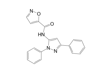 N-Isoxazole-5-carbonyl-1,3-diphenyl-5-amino-1H-pyrazole
