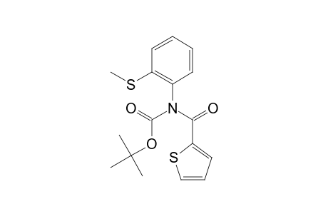 tert-Butyl[2-(methylthio)phenyl](2-thienylcarbonyl)-carbamate