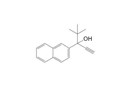 4,4-dimethyl-3-(2-naphthyl)-1-pentyn-3-ol