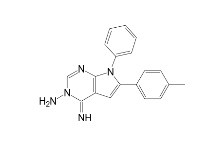 3-Amino-4-imino-6-(p-tolyl)-7-phenyl-7H-pyrrolo[2,3-d]pyrimidine