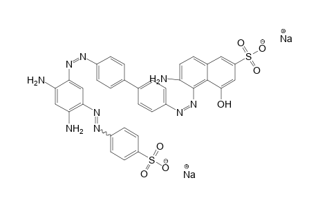 2-Naphthalenesulfonic acid, 6-amino-5-[[4'-[[2,4-diamino-5-[(4-sulfophenyl)azo]phenyl]azo][1,1'-biphenyl]-4-yl]azo]-4-hydroxy-, disodium salt
