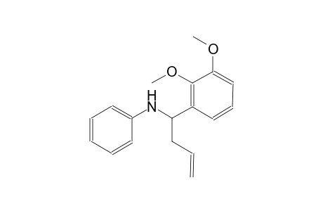 N-[1-(2,3-dimethoxyphenyl)-3-butenyl]aniline