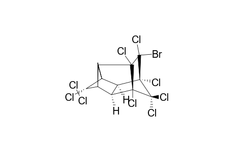 (1-ALPHA,2-ALPHA,2A-BETA,2B-BETA,3-BETA,4-BETA,5A-BETA,6-ALPHA,6A-BETA)-3-BROMO-2B,3,4,5,5,5A-HEXACHLORO-DECAHYDRO-1-TRICHLOROMETHYL-2,4,6-METHENO-CYCLOBUTA-[A