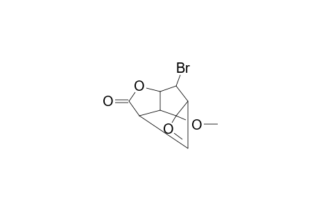 3,5-Methano-2H-cyclopenta[b]furan-2-one, 6-bromo-3,3a,4,5,6,6a-hexahydro-4,4-dimethoxy-, (3r,3a-trans,5-cis,6-trans,6a-trans)-