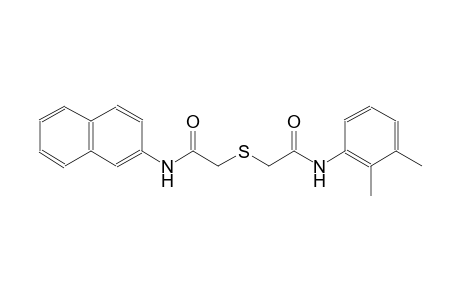 2-[2-(2,3-dimethylanilino)-2-oxoethyl]sulfanyl-N-naphthalen-2-ylacetamide