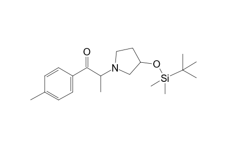 1-(4'-Methylphenyl)-2-(3-hydroxypyrrolidinyl)propan-1-one DMBS
