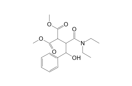 Dimethyl 2-{2-(Diethylamino)-1-[hydroxy(phenyl)methyl]-oxoethyl}propanedioate