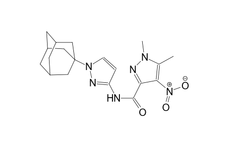 N-[1-(1-adamantyl)-1H-pyrazol-3-yl]-1,5-dimethyl-4-nitro-1H-pyrazole-3-carboxamide