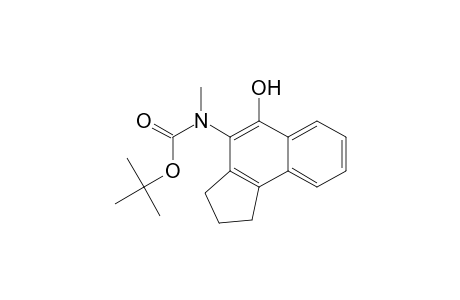N-(5-hydroxy-2,3-dihydro-1H-benz[e]inden-4-yl)-N-methyl-carbamic acid tert-butyl ester