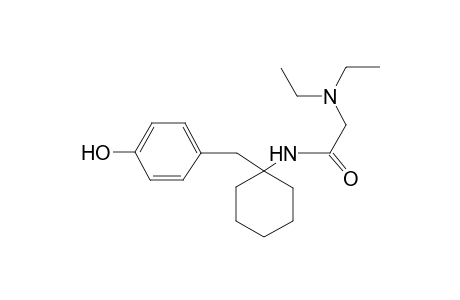 2-(Diethylamino)-N-[1-(4-hydroxybenzyl)cyclohexyl]acetamide