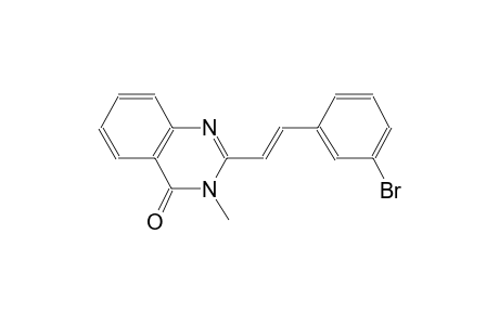 2-[(E)-2-(3-bromophenyl)ethenyl]-3-methyl-4(3H)-quinazolinone