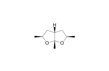 (2R,3aR,5S,6aS)-2,5,6a-Trimethyl-hexahydro-furo[2,3-b]furan