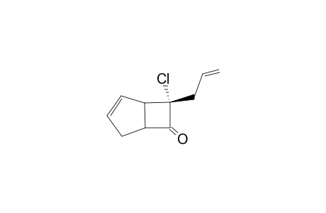 (1SR,5RS,7S)-7-(3'-Propenyl)-7-chlorobicyclo[3.2.0]hept-2-en-6-one