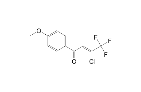 (Z)-3-Chloro-3-(trifluoromethyl)-1-(4-methoxyphenyl)prop-2-en-1-one