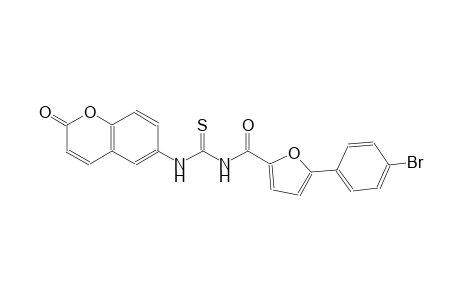 N-[5-(4-bromophenyl)-2-furoyl]-N'-(2-oxo-2H-chromen-6-yl)thiourea