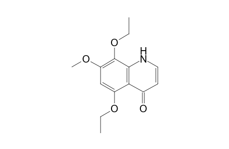 5,8-Diethoxy-7-methoxy-4(1H)-quinolinone