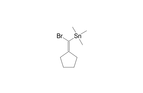 [Bromo(cyclopentylidene)methyl](trimethyl)stannane