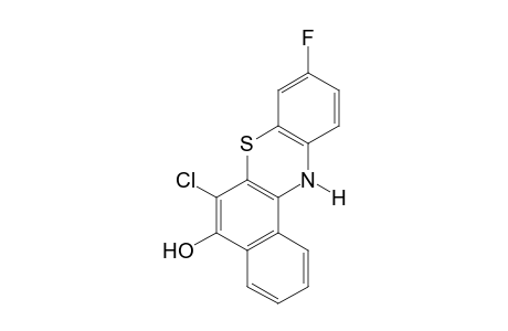 6-CHLORO-9-FLUORO-12H-BENZO[a]PHENOTHIAZIN-5-OL