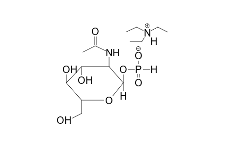 2-DEOXY-2-ACETAMIDO-3,4,6-TRI-O-BENZOYL-ALPHA-D-GLUCOPYRANOSYLPHOSPHITE, TRIETHYLAMMONIUM SALT