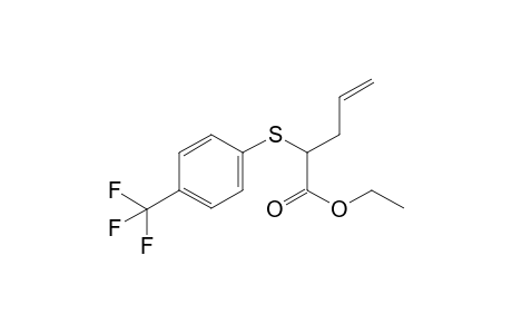 Ethyl 2-((4-(trifluoromethyl)phenyl)thio)pent-4-enoate