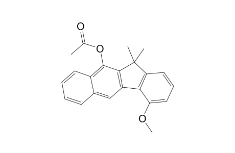 4-methoxy-11,11-dimethyl-11H-benzo[b]fluoren-10-yl acetate