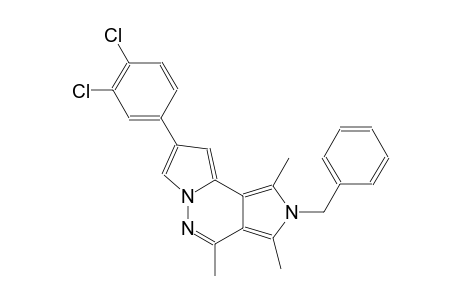 2-benzyl-8-(3,4-dichlorophenyl)-1,3,4-trimethyl-2H-dipyrrolo[1,2-b:3,4-d]pyridazine