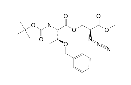 METHYL-(2S,2'S,3'S)-2-AZIDO-3-(O-BENZYL-N-BOC-THREONYLOXY)-PROPIONATE