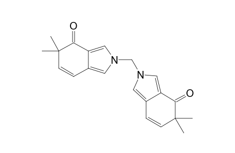 METHYLENE-BIS-(5,5-DIMETHYL-2,5-DIHYDRO-4H-ISOINDOL-4-ONE)