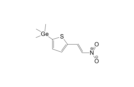 1-(5-Trimethylgermyl-2-thienyl)nitroethene