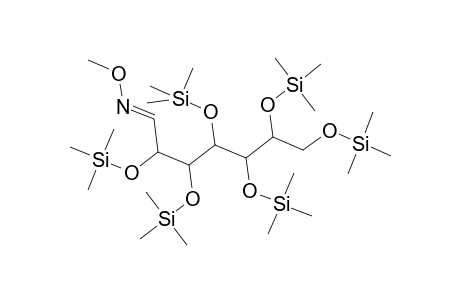 D-Glycero-D-gulo-Heptose, 2,3,4,5,6,7-hexakis-O-(trimethylsilyl)-, O-methyloxime
