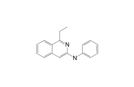 1-ETHYL-3-PHENYLAMINO-ISOQUINOLINE