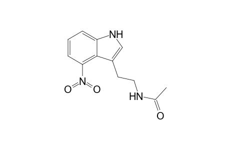 4-Nitro-N-acetyltryptamine