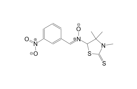 3,4,4-trimethyl-5-[(Z)-(3-nitrobenzylidene)(oxido)amino]-1,3-thiazolidine-2-thione