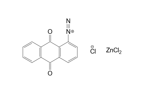 9,10-dihydro-9,10-dioxo-1-anthracenediazonium chloride, compound with zinc chloride(2.1)