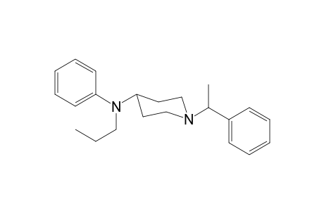 N-Phenyl-N-propyl-1-(1-phenylethyl)piperidin-4-amine