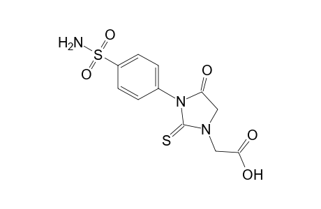 1-Imidazolidineacetic acid, 3-[4-(aminosulfonyl)phenyl]-4-oxo-2-thioxo-