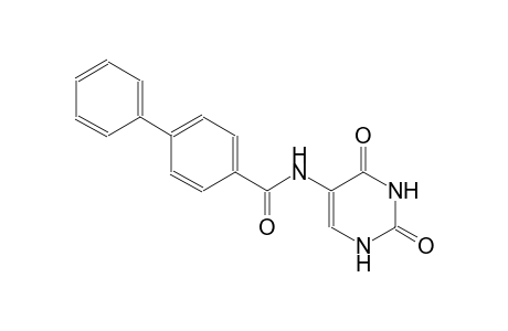 [1,1'-biphenyl]-4-carboxamide, N-(1,2,3,4-tetrahydro-2,4-dioxo-5-pyrimidinyl)-