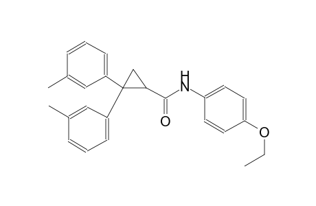 cyclopropanecarboxamide, N-(4-ethoxyphenyl)-2,2-bis(3-methylphenyl)-