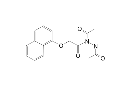 2-(1-Naphthyloxy)acetohydrazide, N,N'-diacetyl-