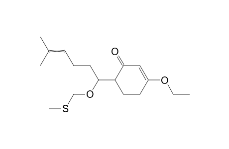 3-Ethoxy-6-(1-methylthiomethoxy-5-methyl-4-hexenyl)-2-cyclohexen-1-one