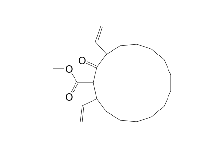 Methyl ester of 3,15-Divinyl-2-oxo-cylclopentadecancarboxylic acid