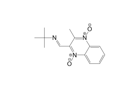2-Propanamine, 2-methyl-N-[(3-methyl-2-quinoxalinyl)methylene]-, N,N'-dioxide