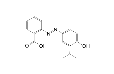 2-[(E)-(4-hydroxy-5-isopropyl-2-methylphenyl)diazenyl]benzoic acid