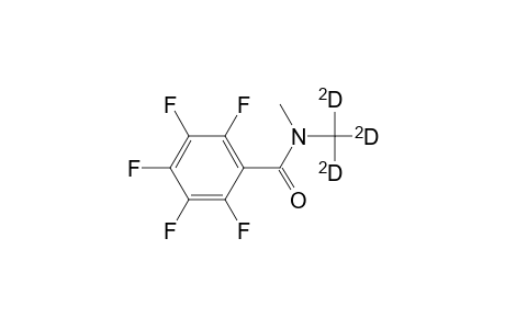 Benzamide, 2,3,4,5,6-pentafluoro-N-methyl-N-(methyl-D3)-