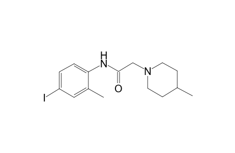 N-(4-Iodo-2-methylphenyl)-2-(4-methyl-1-piperidinyl)acetamide