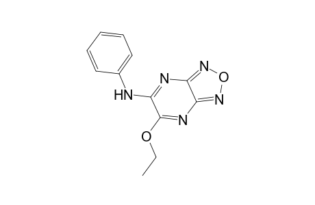 5-Anilino-6-ethoxyfurazano[3,4-b]pyrazine